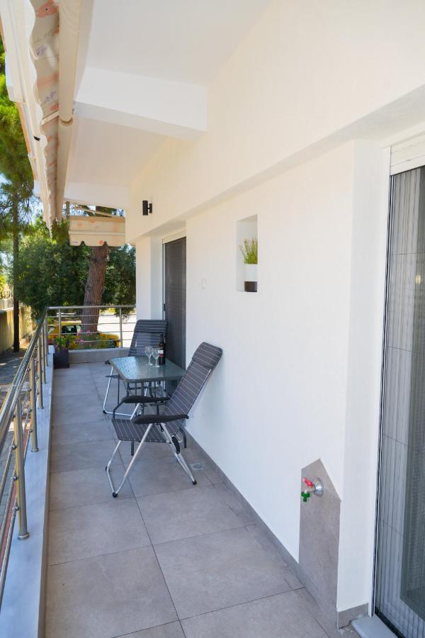Zoe Seaview Apartment By Rentalspro - Nea Moudania Halkidiki Bagian luar foto
