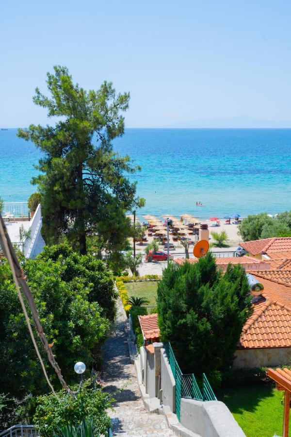 Zoe Seaview Apartment By Rentalspro - Nea Moudania Halkidiki Bagian luar foto